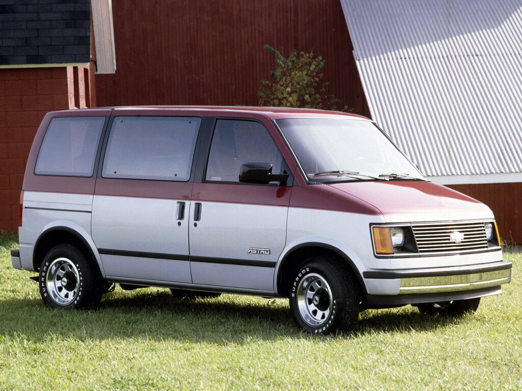 Chevrolet Astro (CL10906, CL11006, CM10906, CM11006) 1 поколение, минивэн (03.1984 - 08.1994)